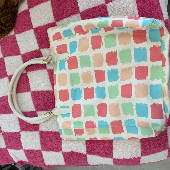 Colorful Patterned Tote Bag - Picture 2 of 2